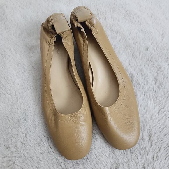 Everlane The Italian Leather Day Block Heel in Taupe - Picture 1 of 10